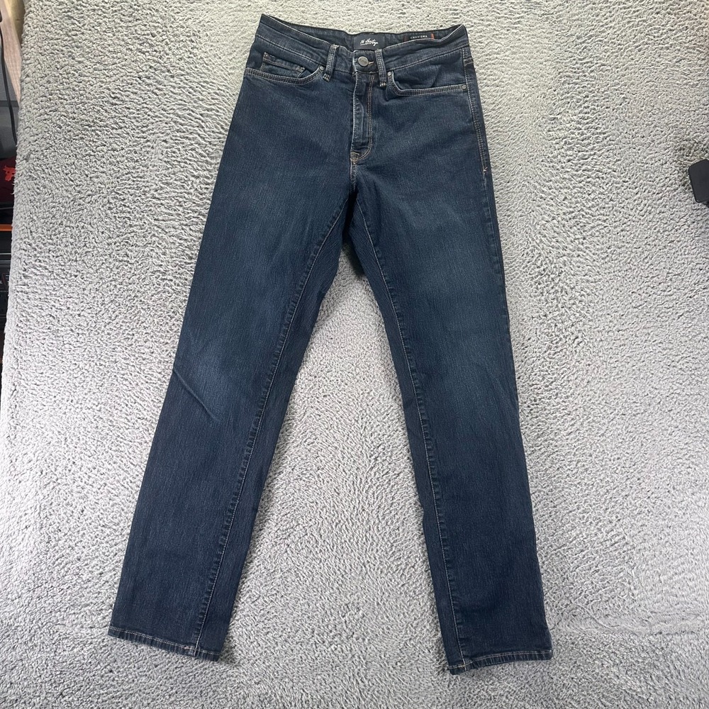 34 Heritage Charisma Jeans Mens 30x34 Blue Cotton Denim Straight Classic Stretch